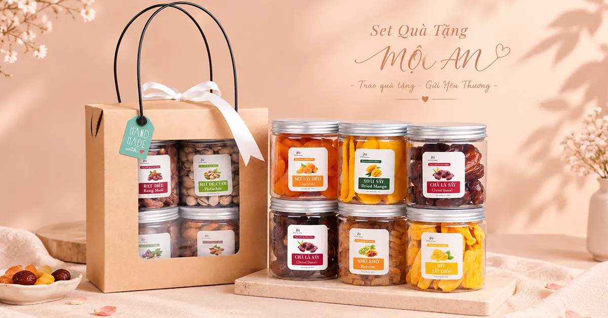 Quà Tặng 20/10 Cho Doanh Nghiệp – Set Mộc An Tinh Tế