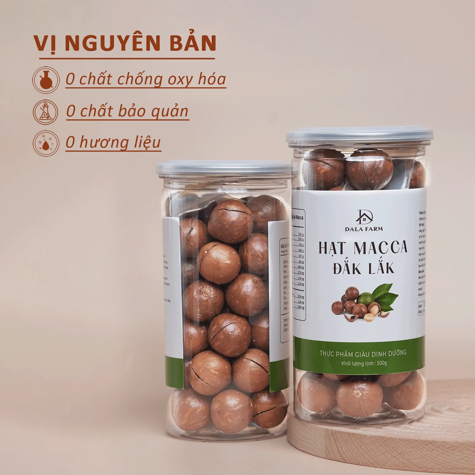 [Size Đại] Hạt Macca Nứt Vỏ DALA DL0002