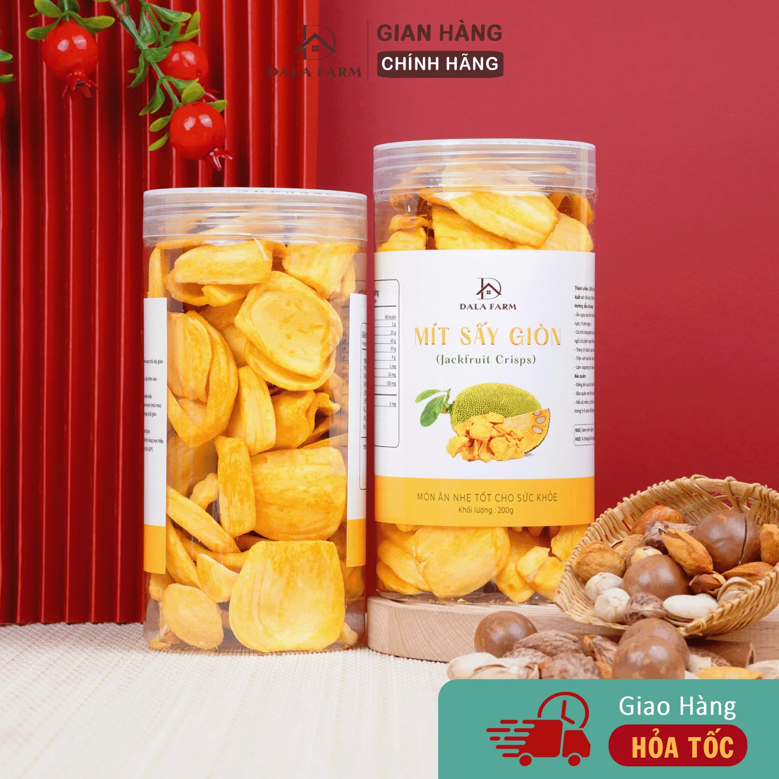 Mít Thái Sấy Giòn DALA DL0053