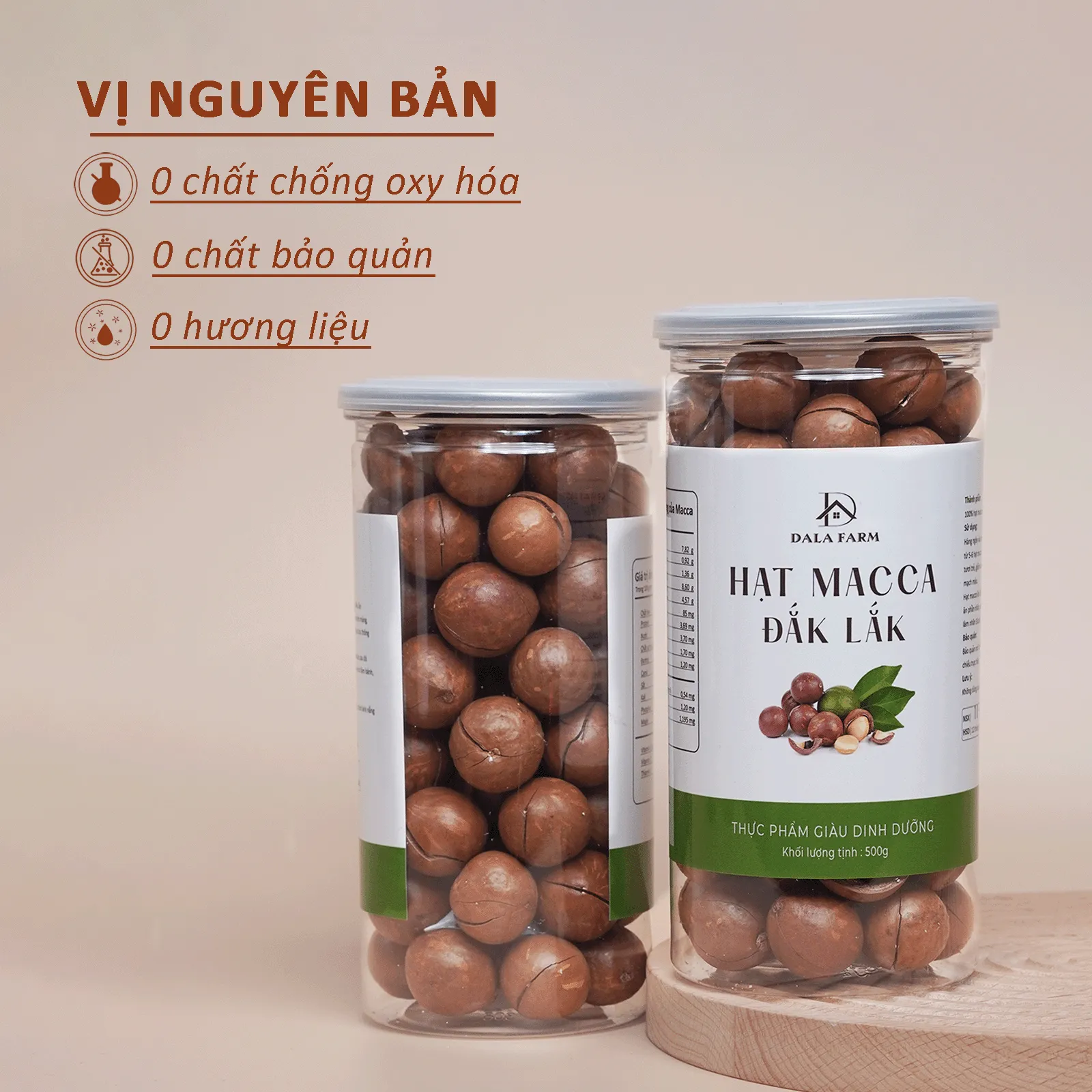 [Size Trung] Hạt Macca Nứt Vỏ DALA DL0001