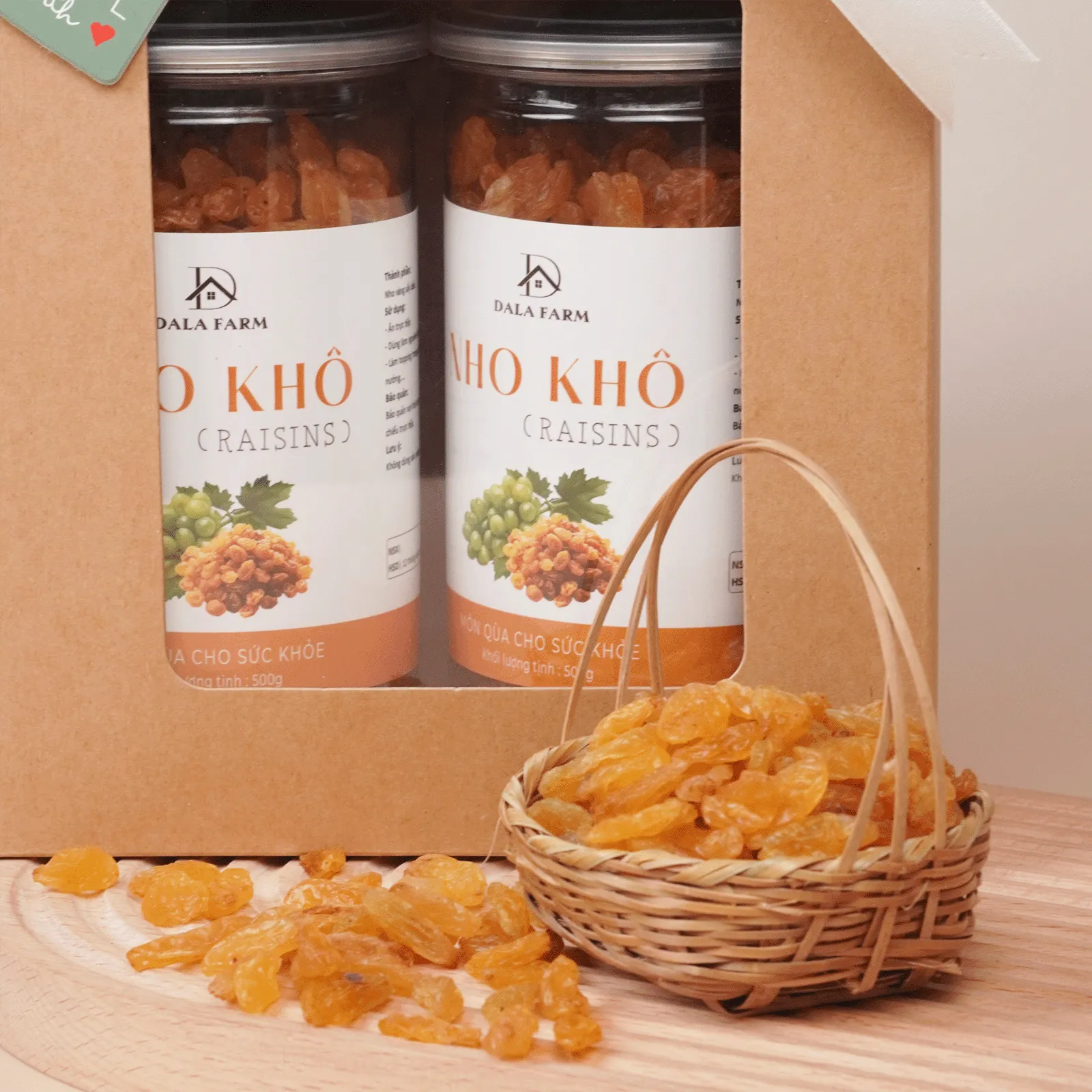 Nho Khô Vàng Sấy DALA DL0056