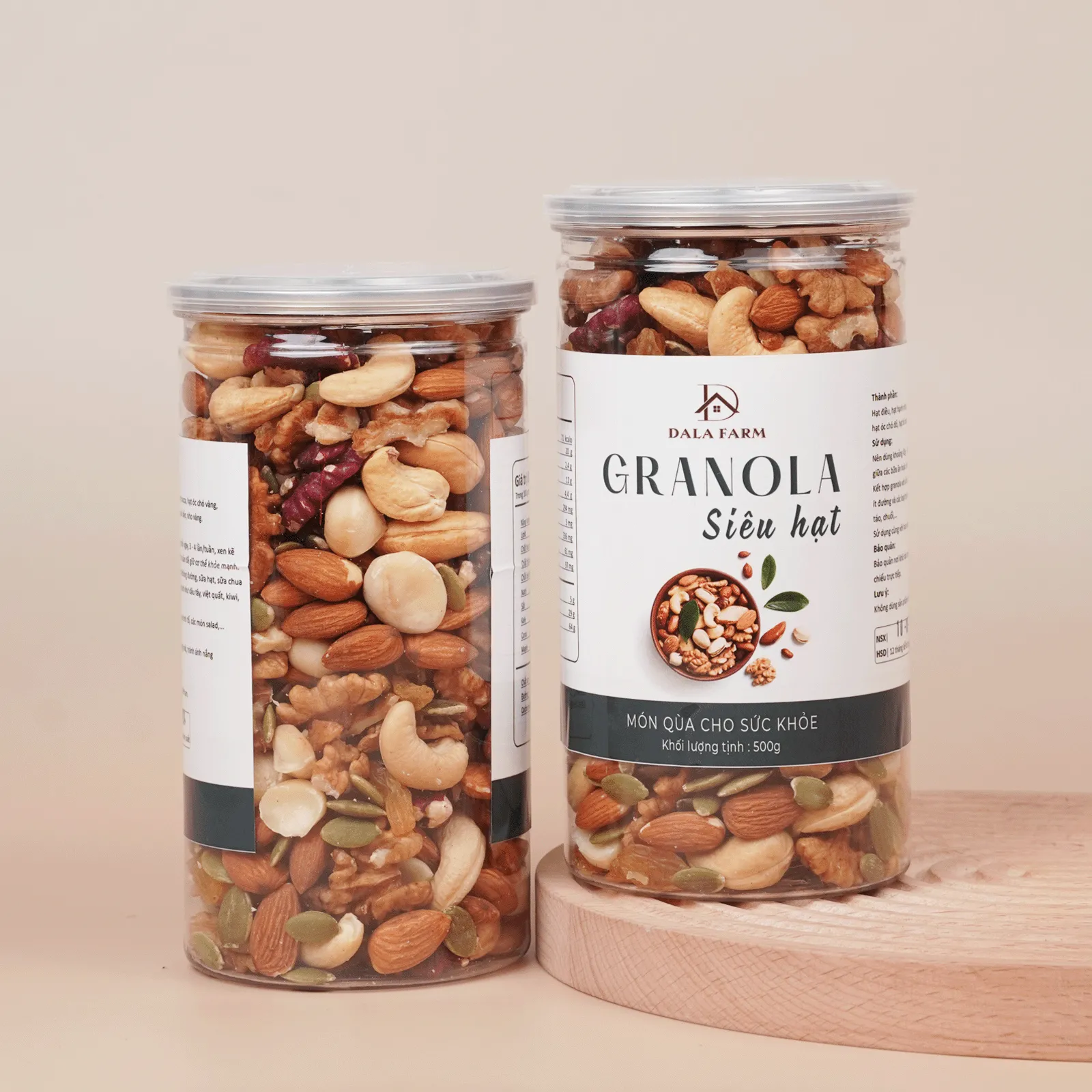 [Không Yến Mạch] Granola Siêu Hạt DALA DL0010