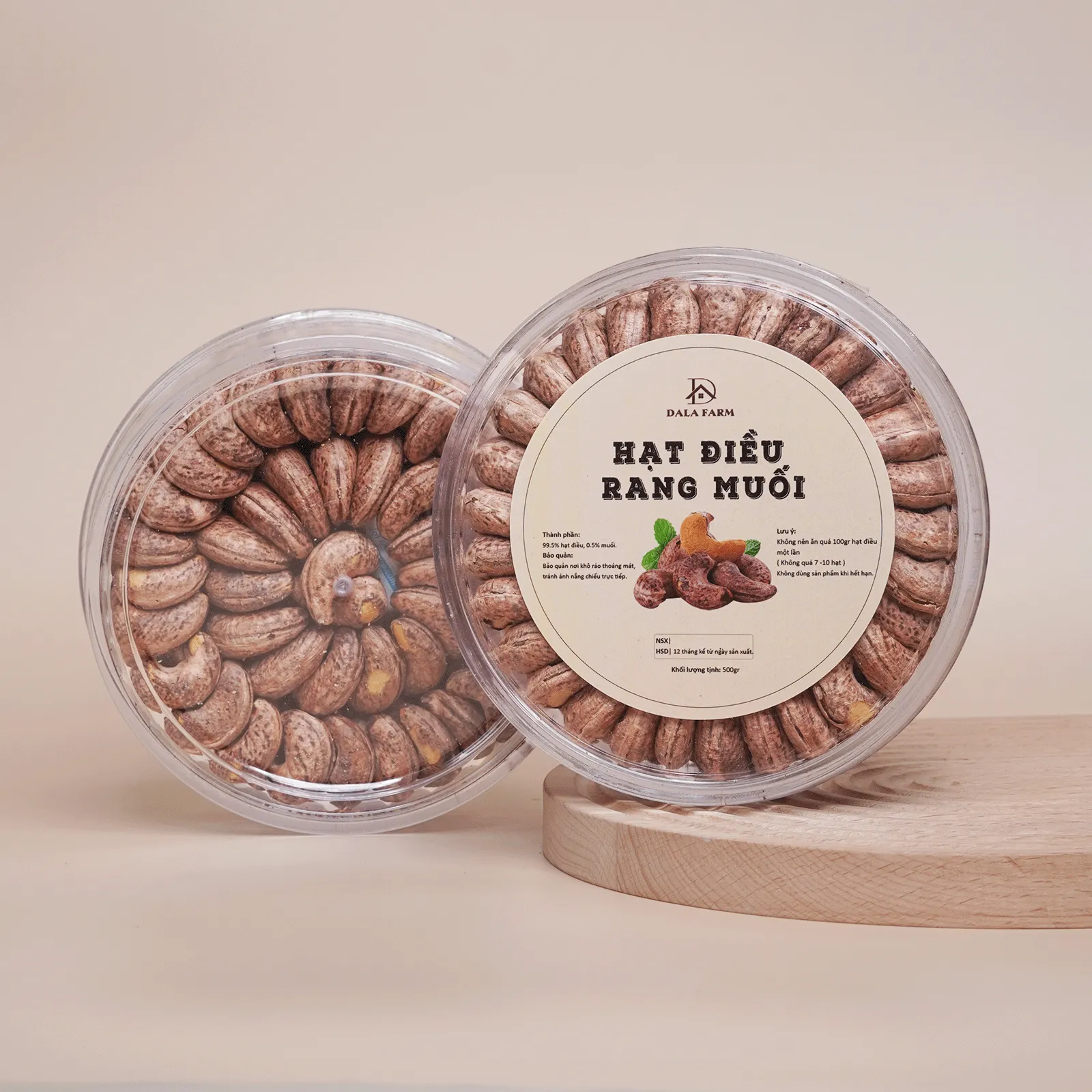 Hạt Điều Rang Muối Xếp Hoa DALA DL0006