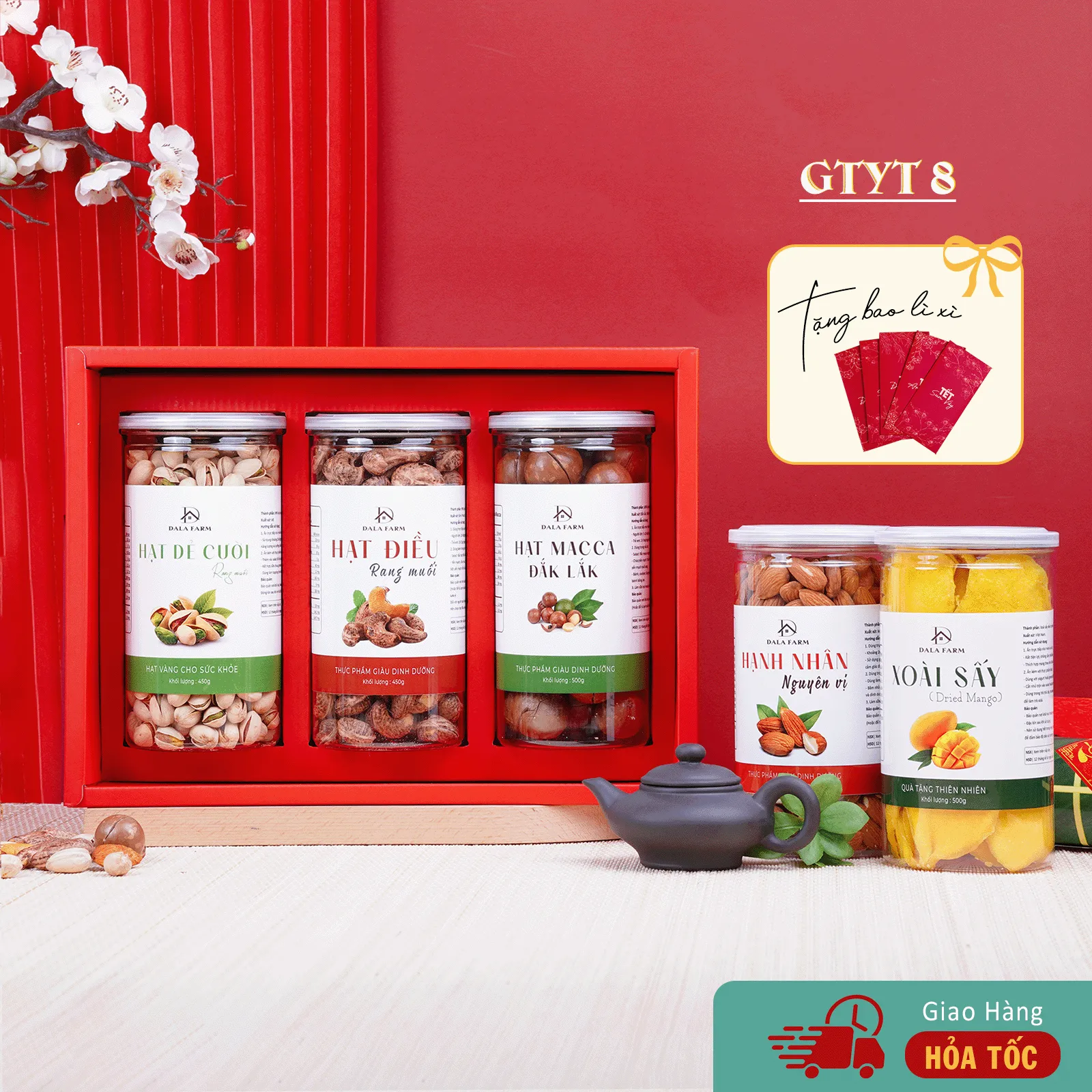 [Tặng Bao Lì Xì) Hộp Quà Gửi Trọn Yêu Thương DL0065