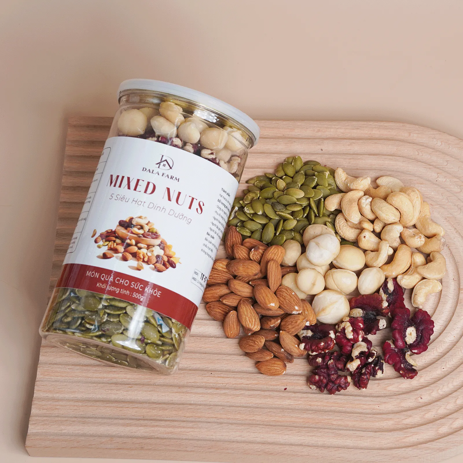 Mix 5 Loại Hạt Dinh Dưỡng DALA DL0011