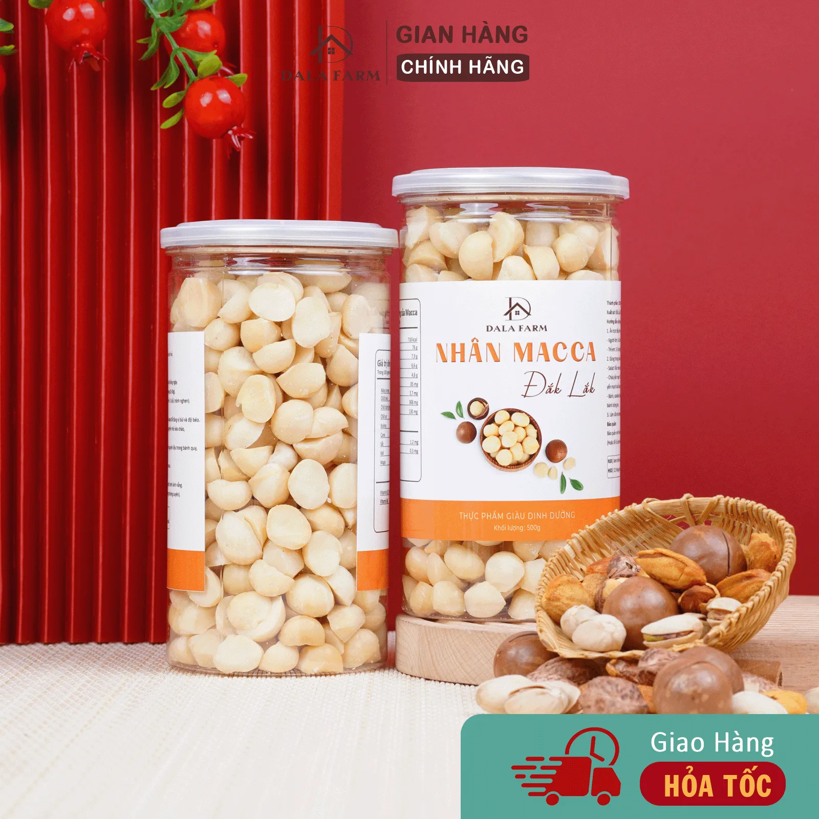 [Nhân vỡ] Nhân Macca Vỡ Đôi DALA DL0003