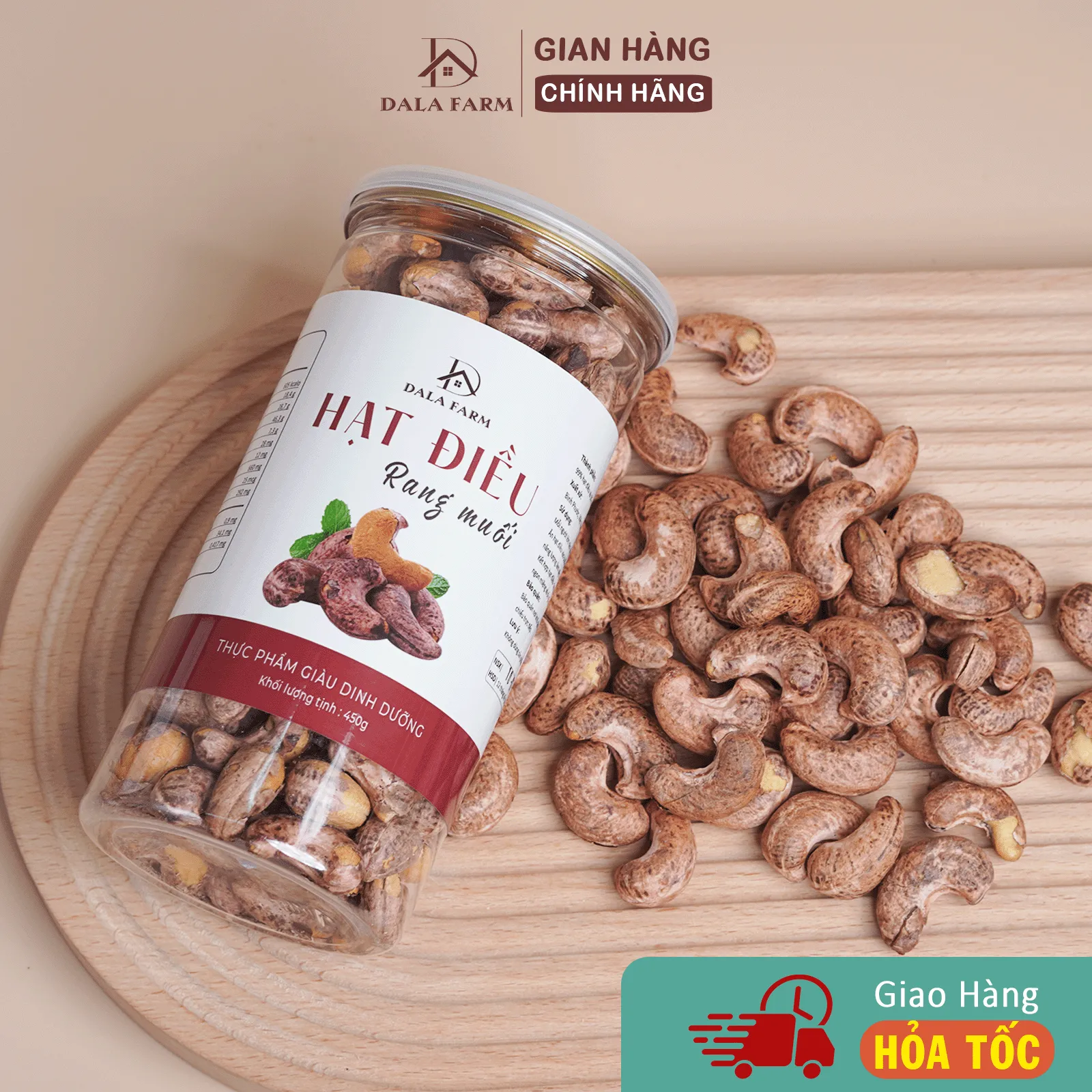 Hạt Điều Rang Muối DALA DL0007