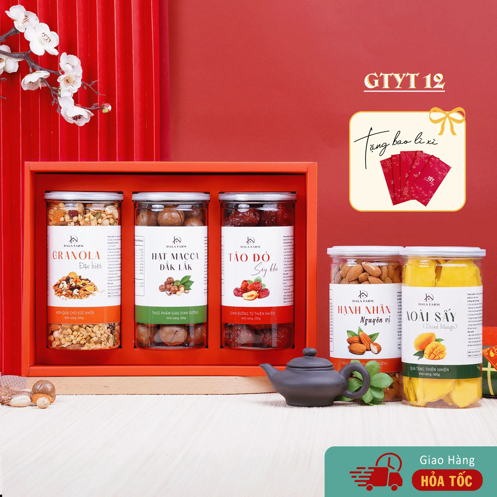 [Tặng Bao Lì Xì) Hộp Quà Gửi Trọn Yêu Thương DL0065