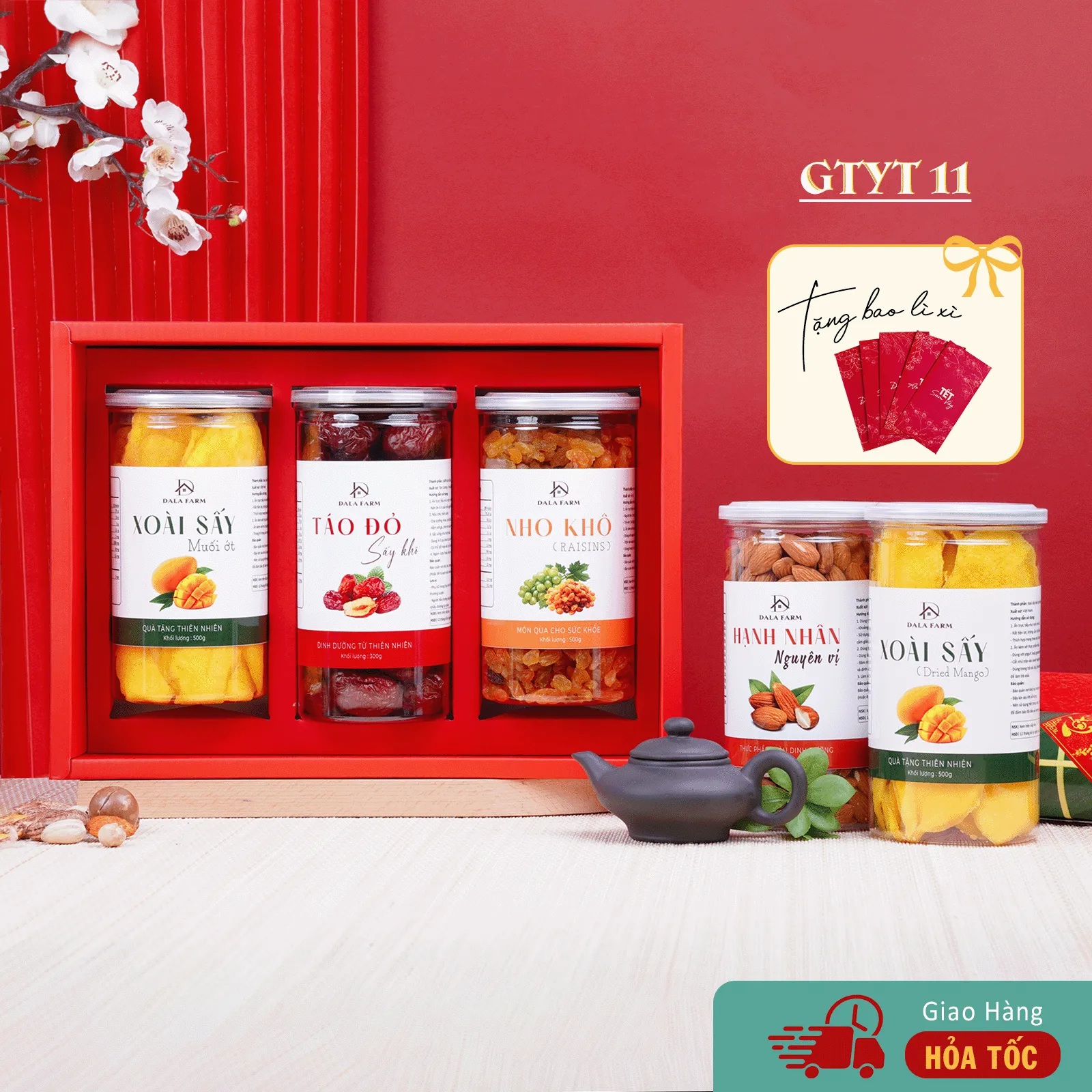 [Tặng Bao Lì Xì) Hộp Quà Gửi Trọn Yêu Thương DL0065