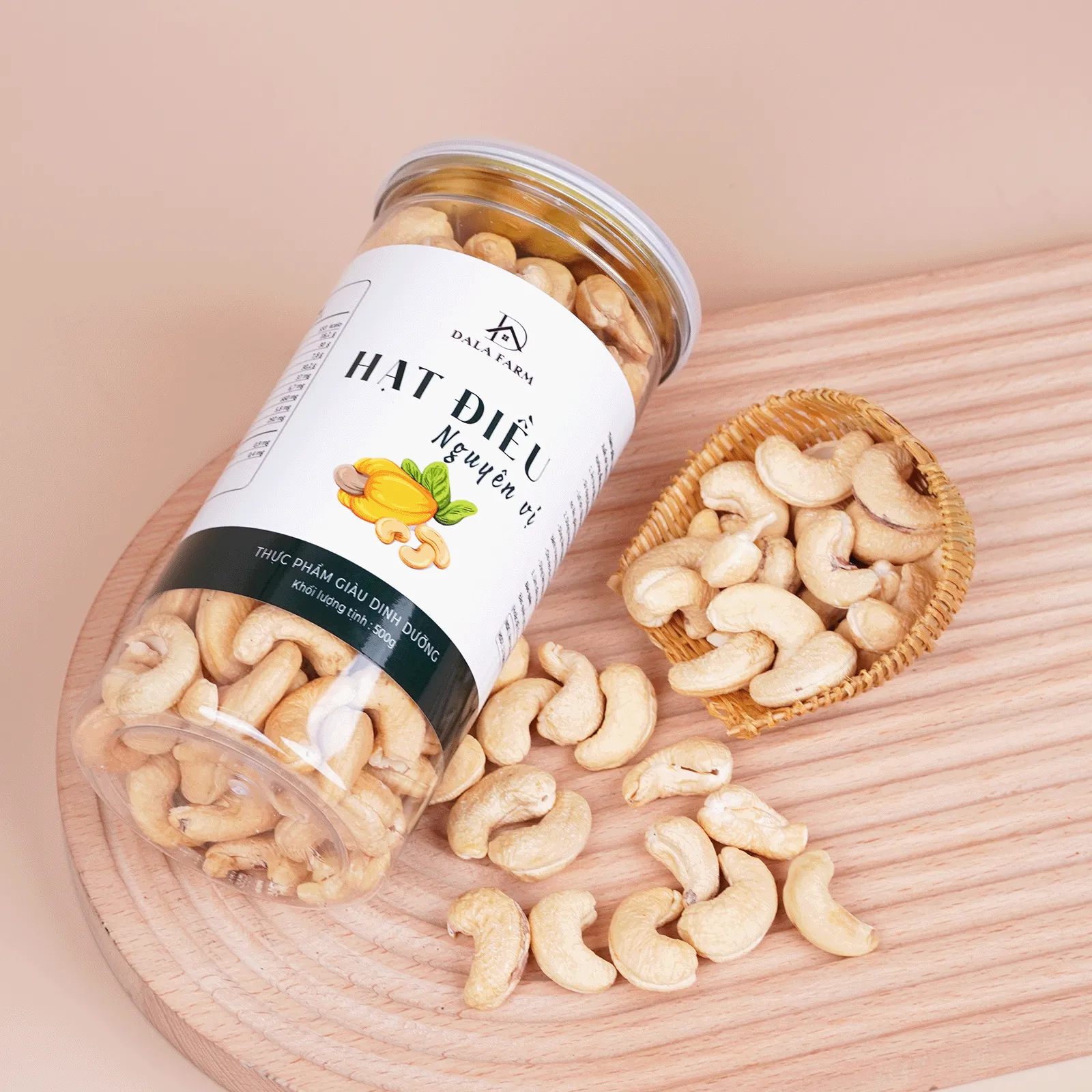 Hạt Điều Sấy Nguyên Vị DALA DL0008