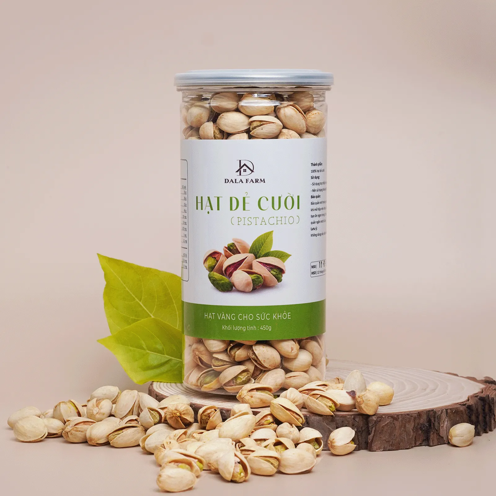 Hạt Dẻ Cười Rang Muối, Không Tẩy Trắng DALA DL0014
