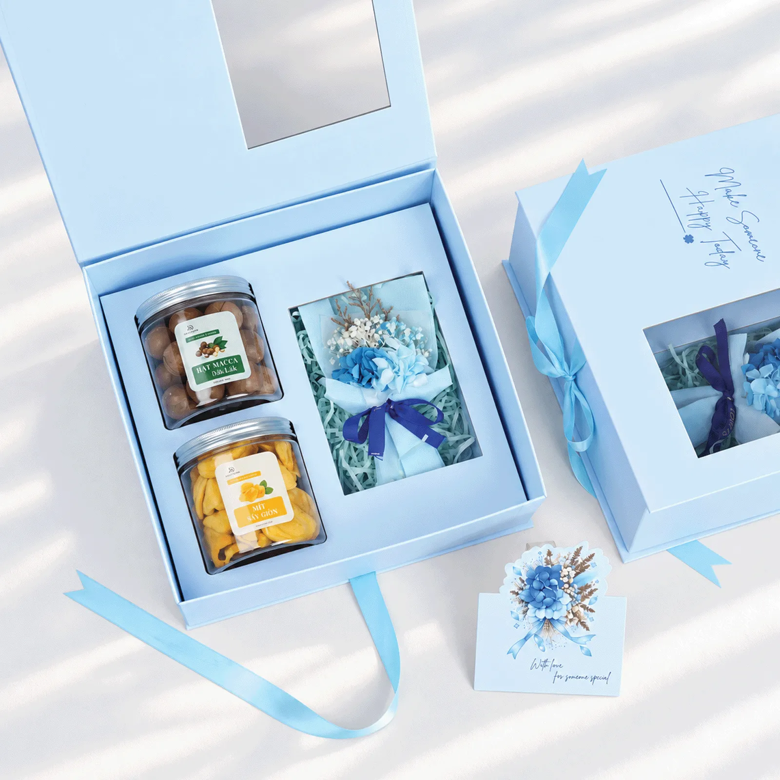 [Quà Tặng 20/10 - Hộp Xanh] Set Quà Tặng Tự Chọn DL0094 - Phù hợp tặng mẹ, cô giáo, sếp, đồng nghiệp, khách hàng, bạn bè