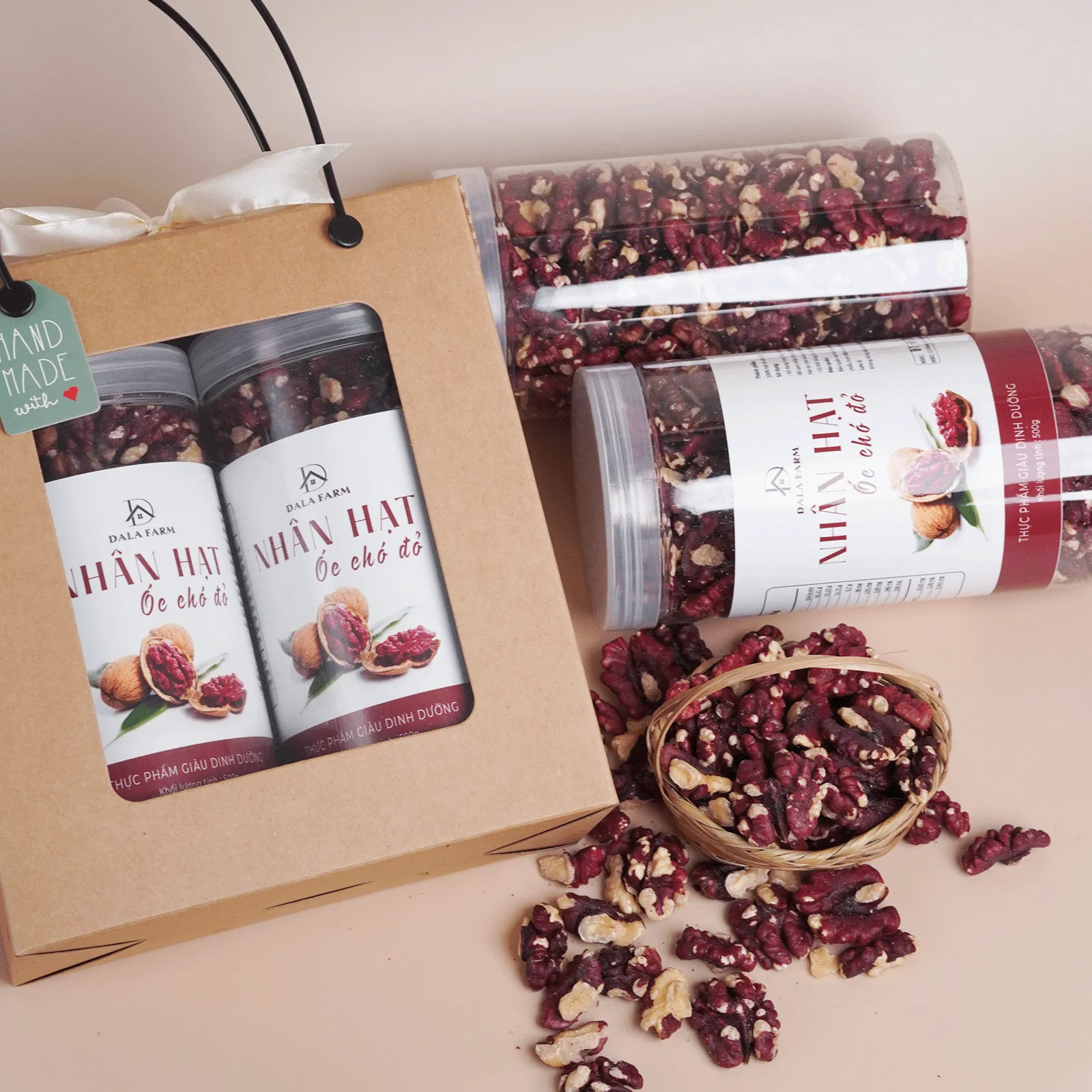 Nhân Óc Chó Đỏ Mỹ DALA DL0012