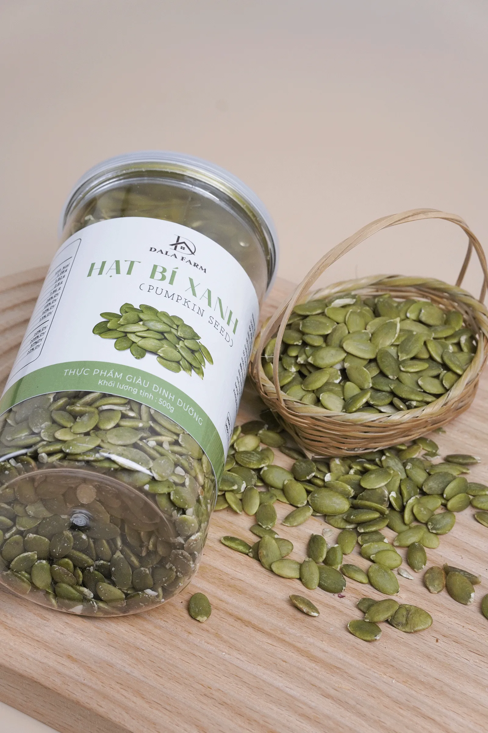 Nhân Bí Xanh Sấy Chín DALA DL0017