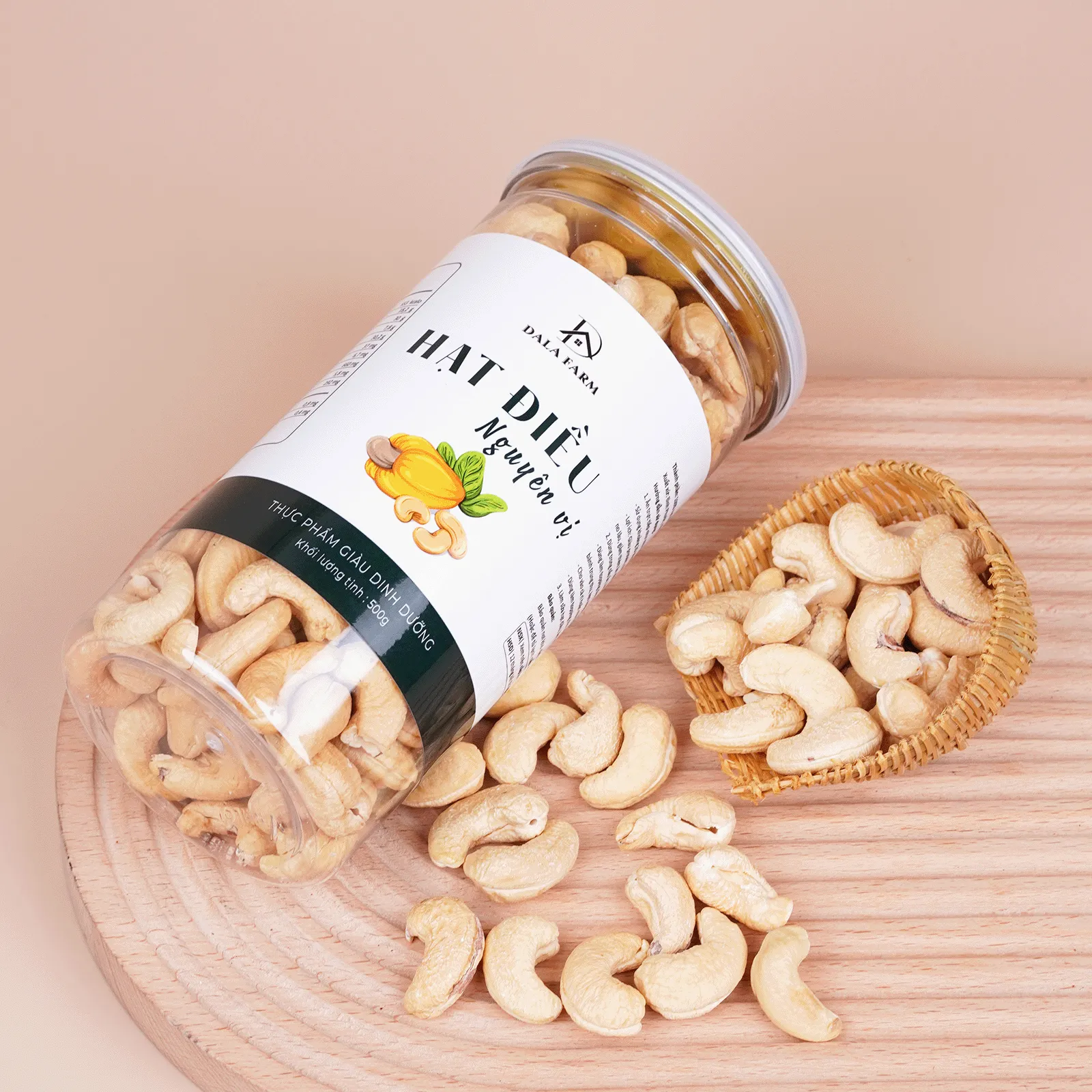 Hạt Điều Sấy Nguyên Vị DALA DL0008