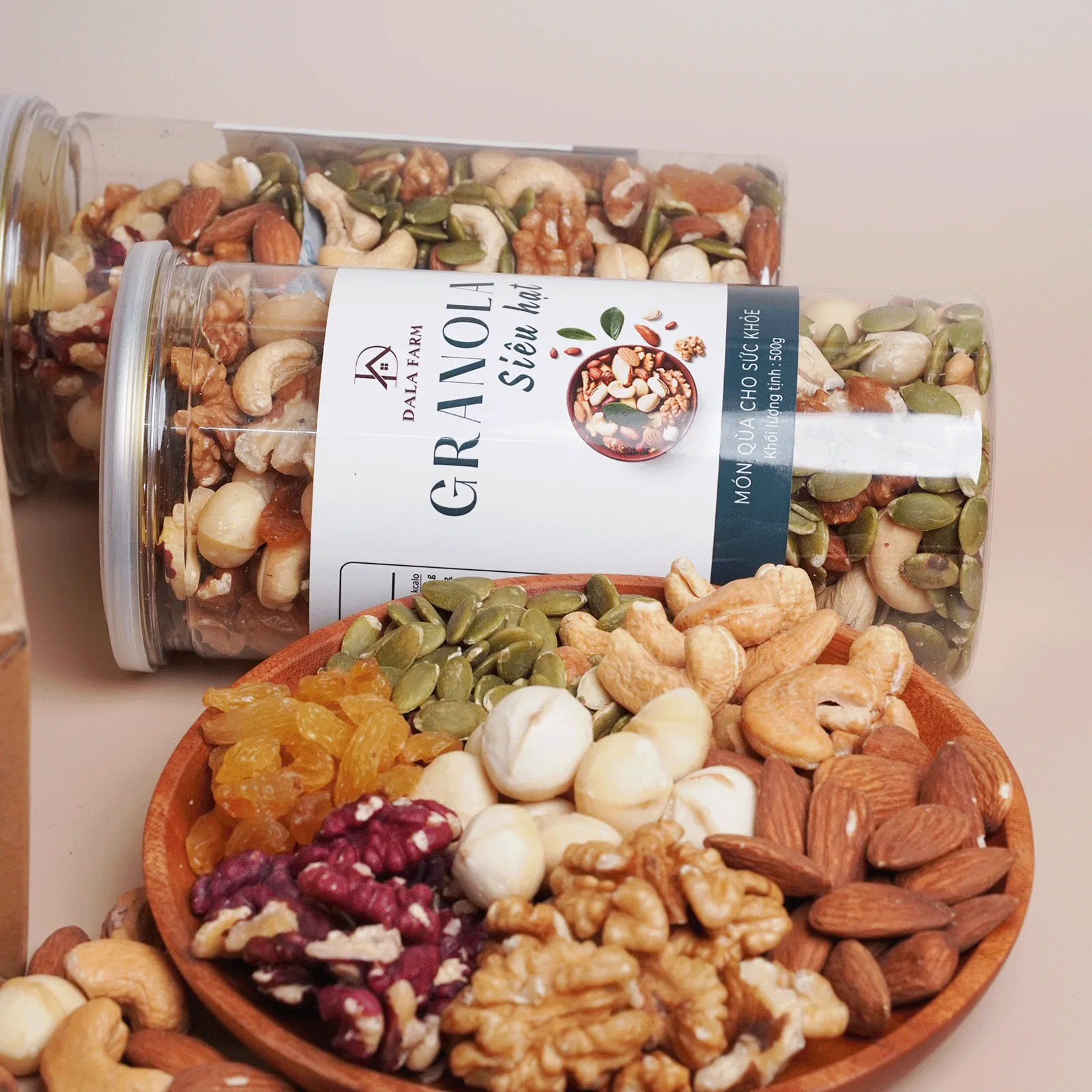 [Không Yến Mạch] Granola Siêu Hạt DALA DL0010