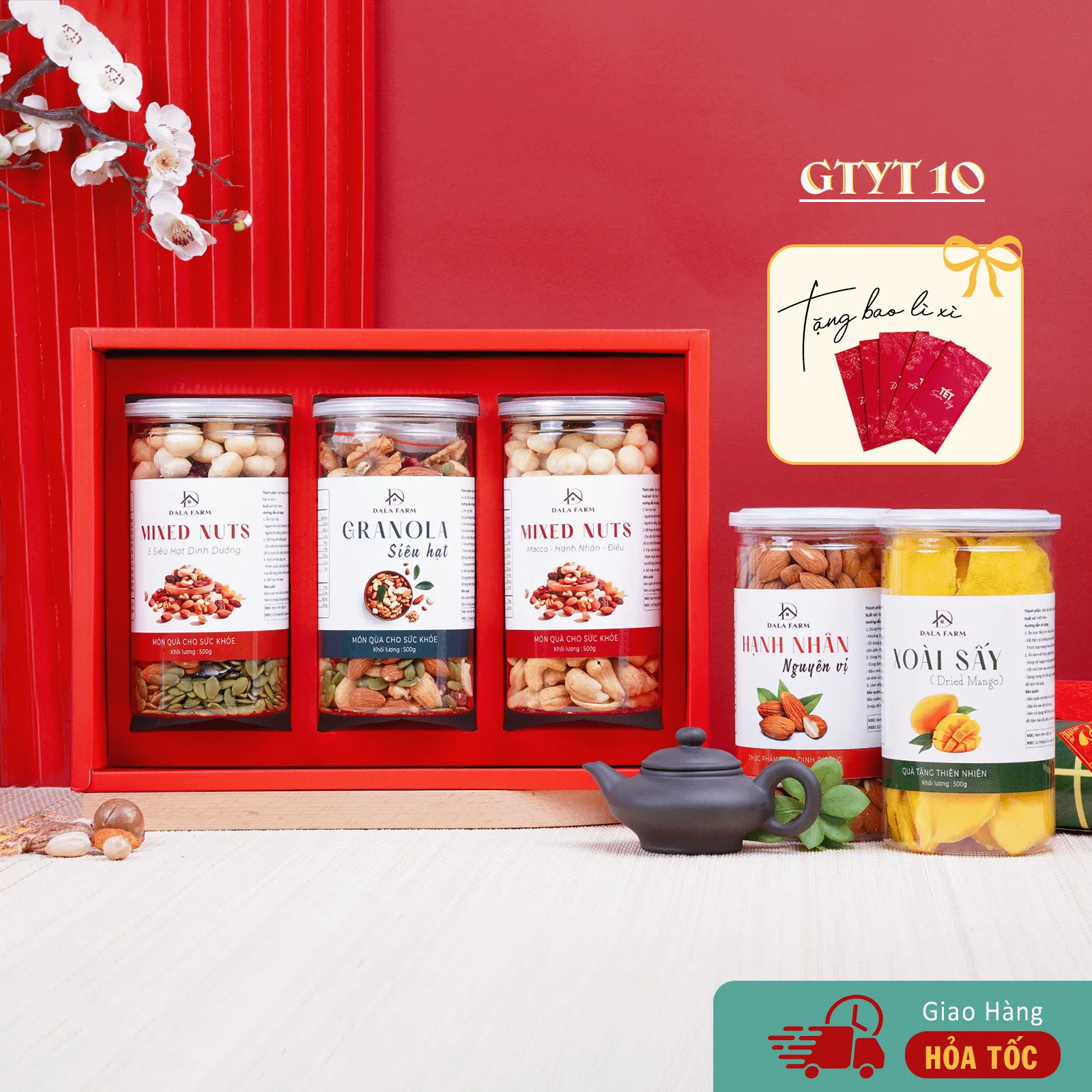 [Tặng Bao Lì Xì) Hộp Quà Gửi Trọn Yêu Thương DL0065