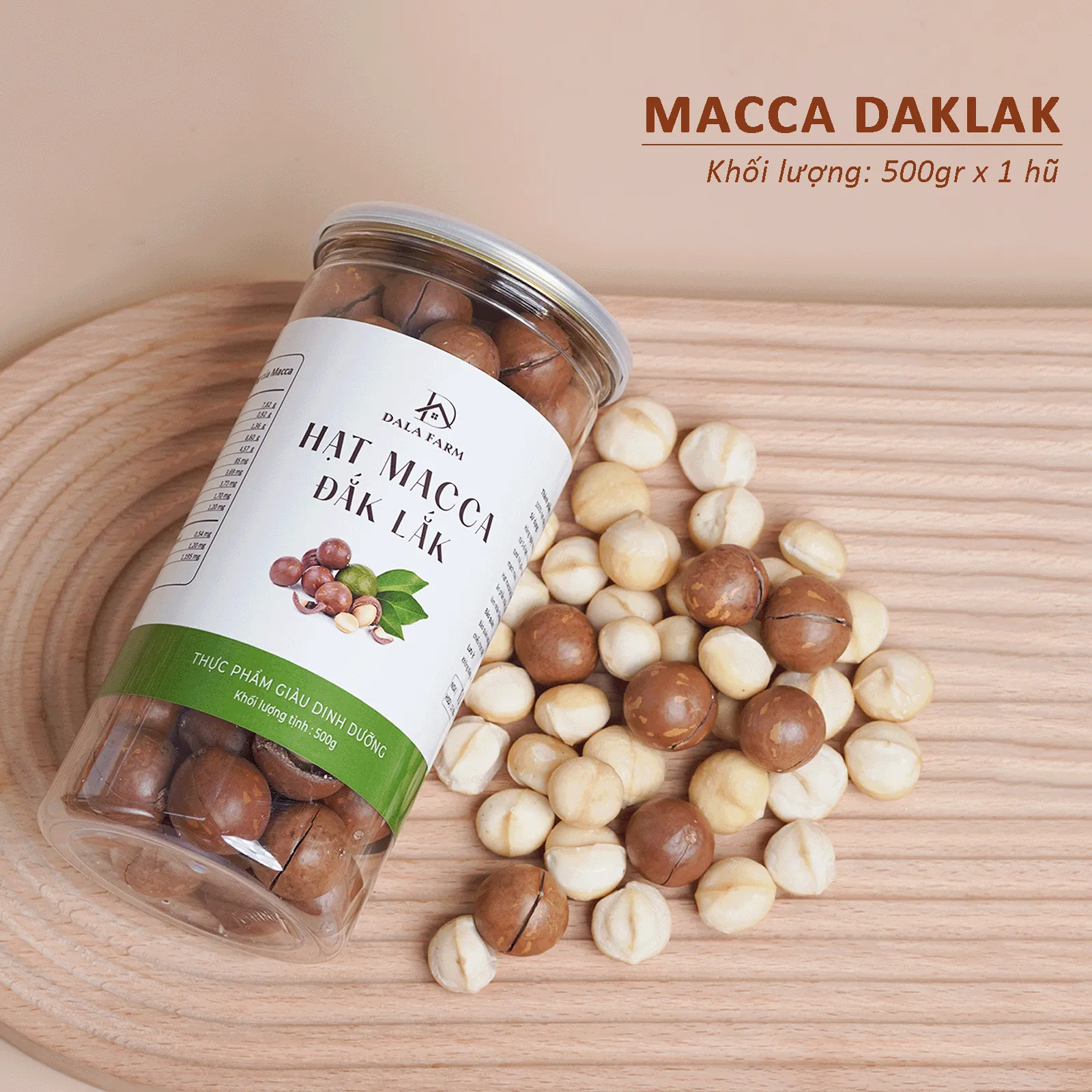 [Size Trung] Hạt Macca Nứt Vỏ DALA DL0001