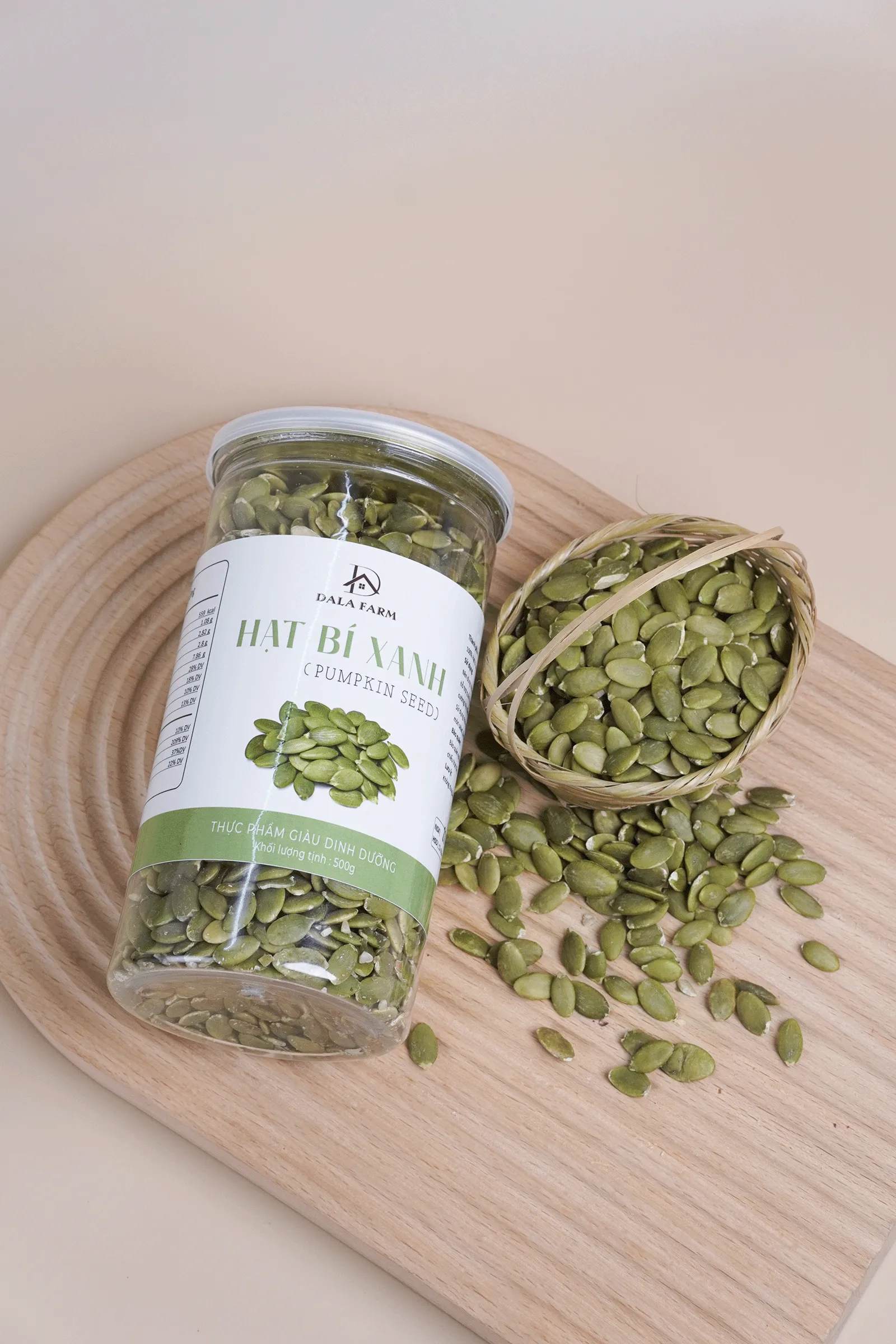Nhân Bí Xanh Sấy Chín DALA DL0017