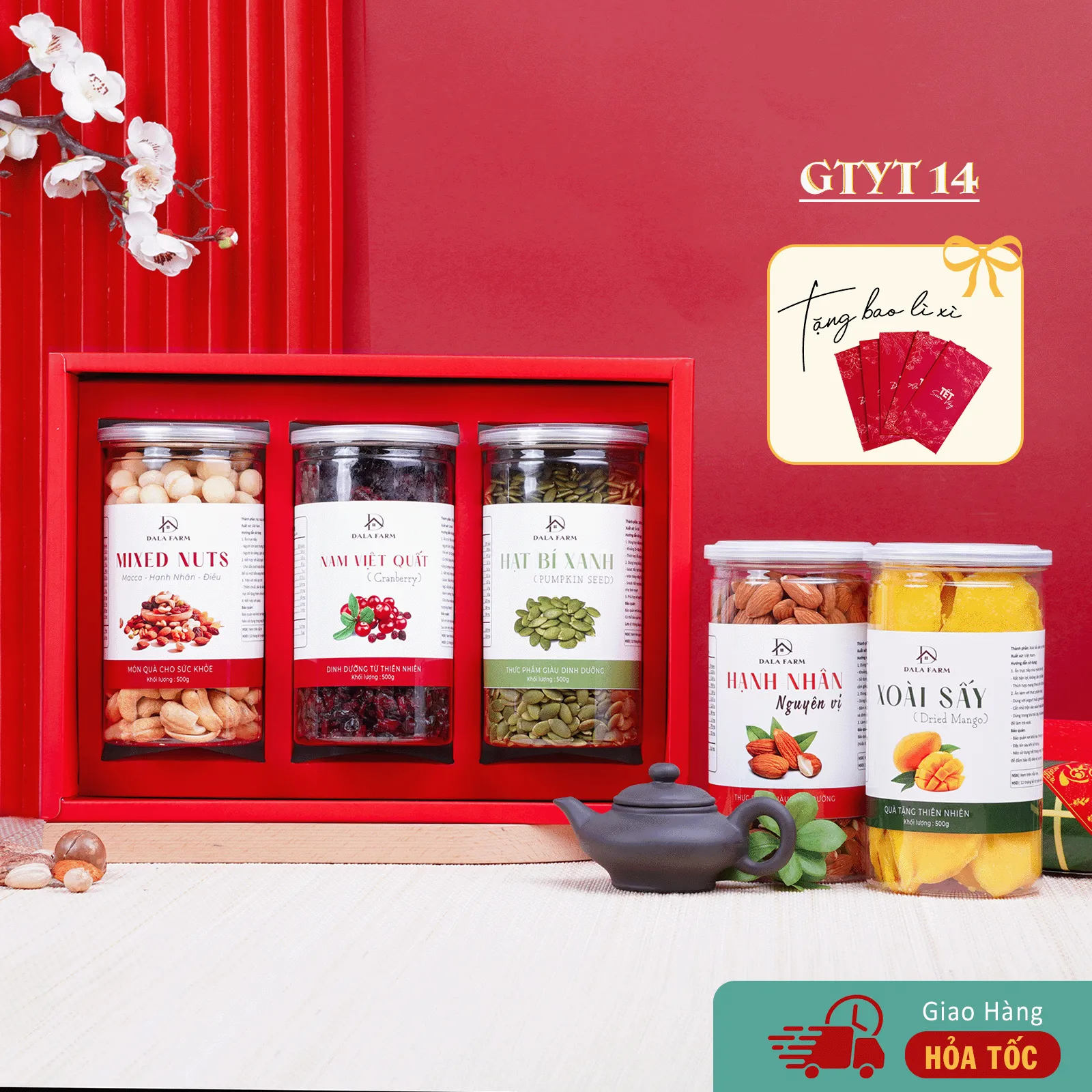 [Tặng Bao Lì Xì) Hộp Quà Gửi Trọn Yêu Thương DL0065