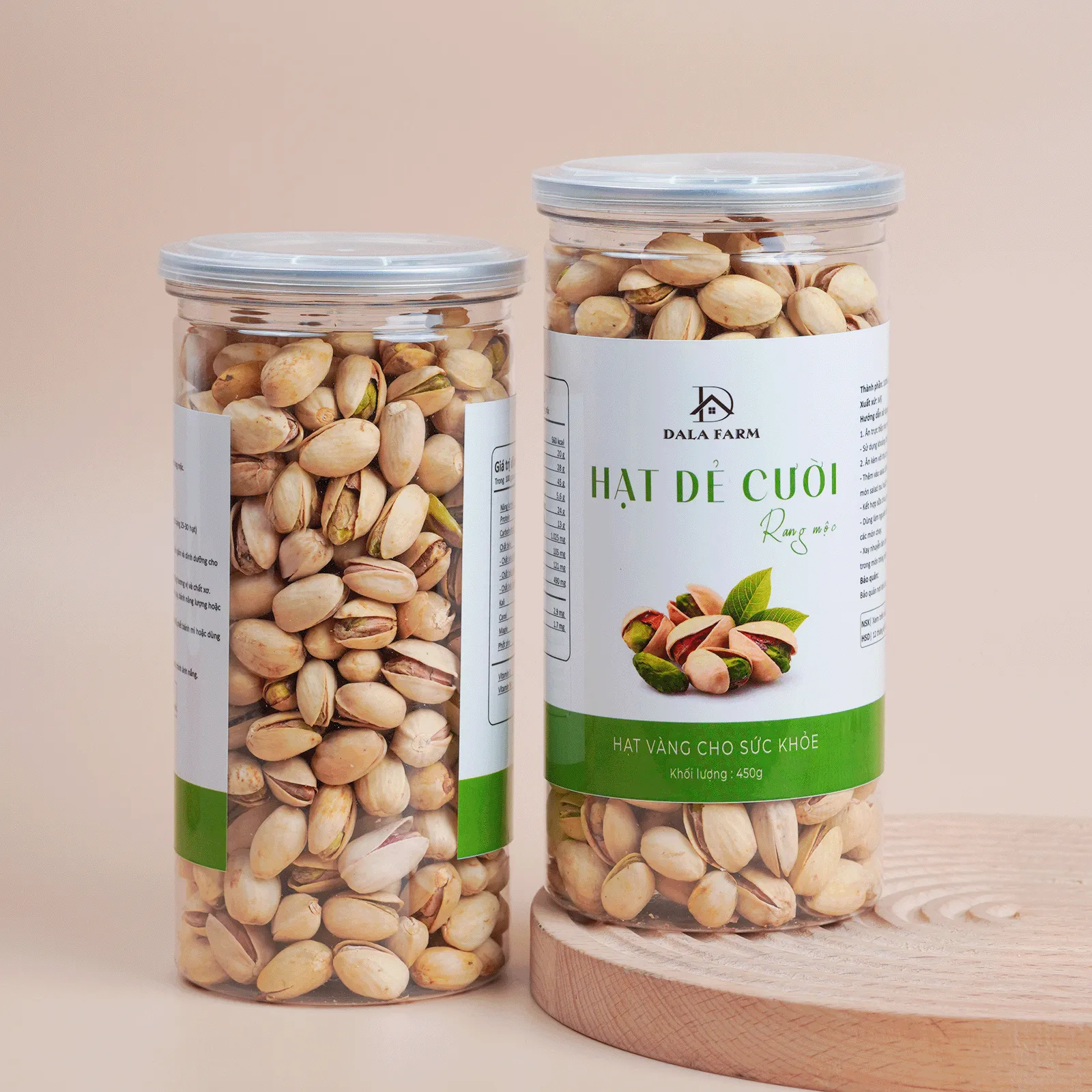 [Không Muối] Hạt Dẻ Cười Rang Mộc DALA DL0035