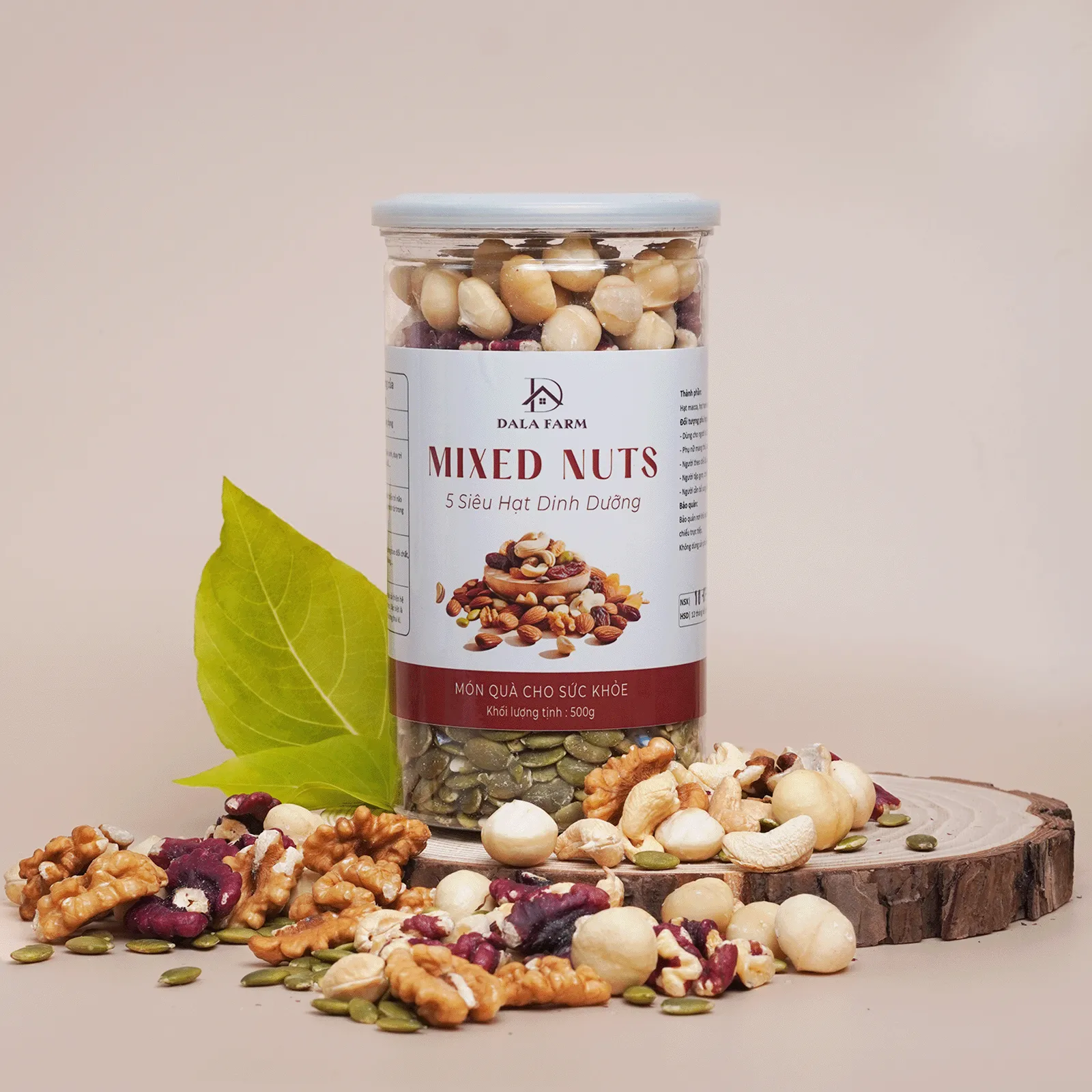 Mix 5 Loại Hạt Dinh Dưỡng DALA DL0011