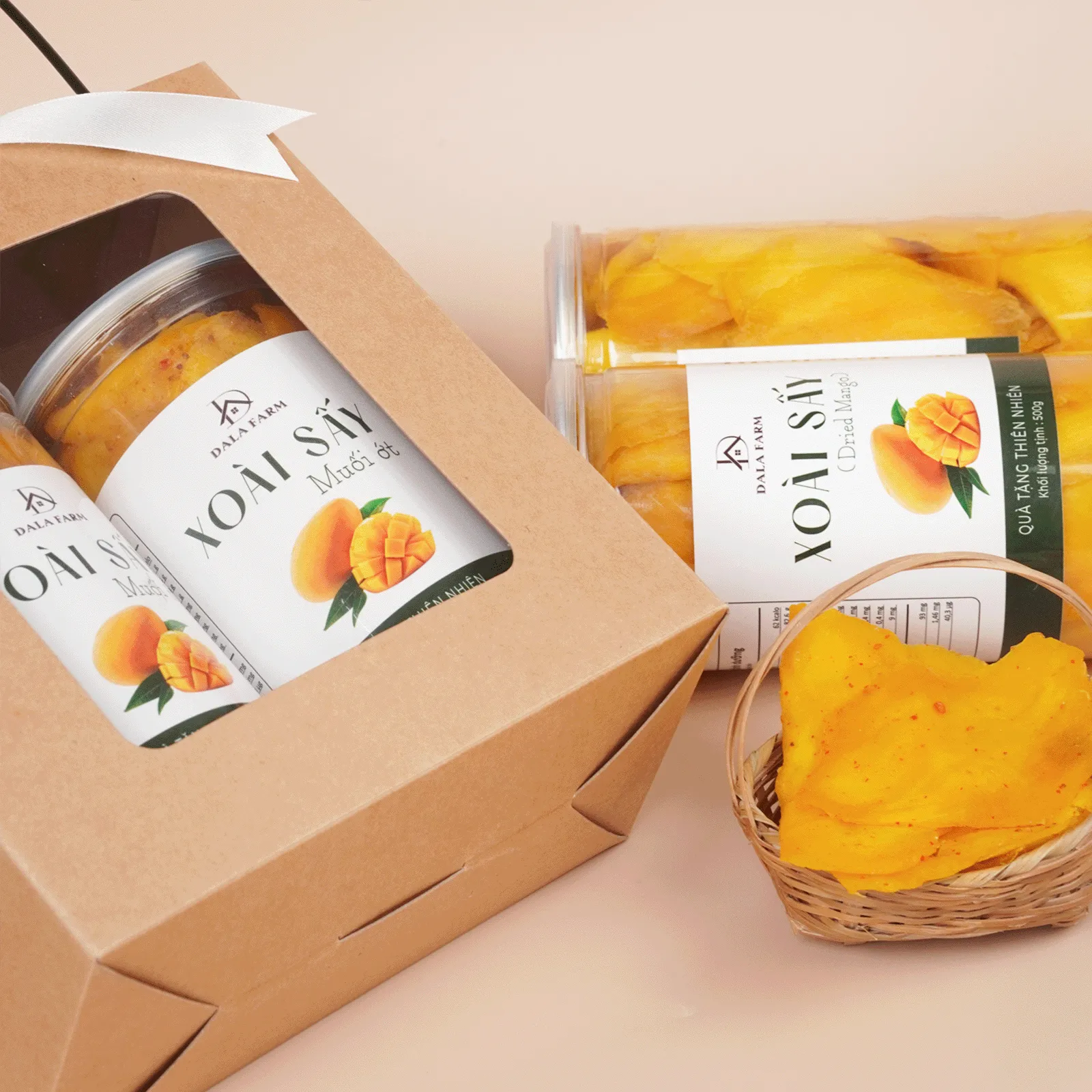 Xoài Sấy Dẻo Muối Ớt DALA DL0055