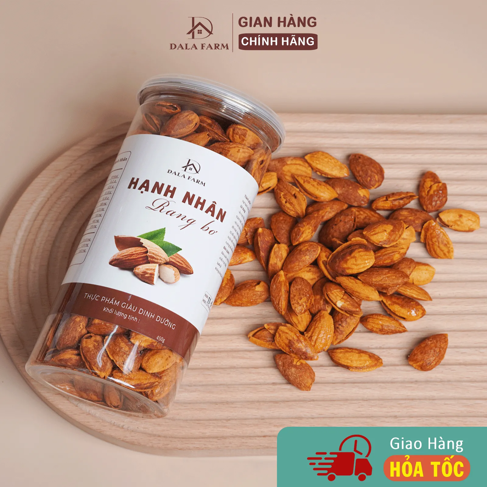 Hạnh Nhân Rang Bơ DALA DL0004