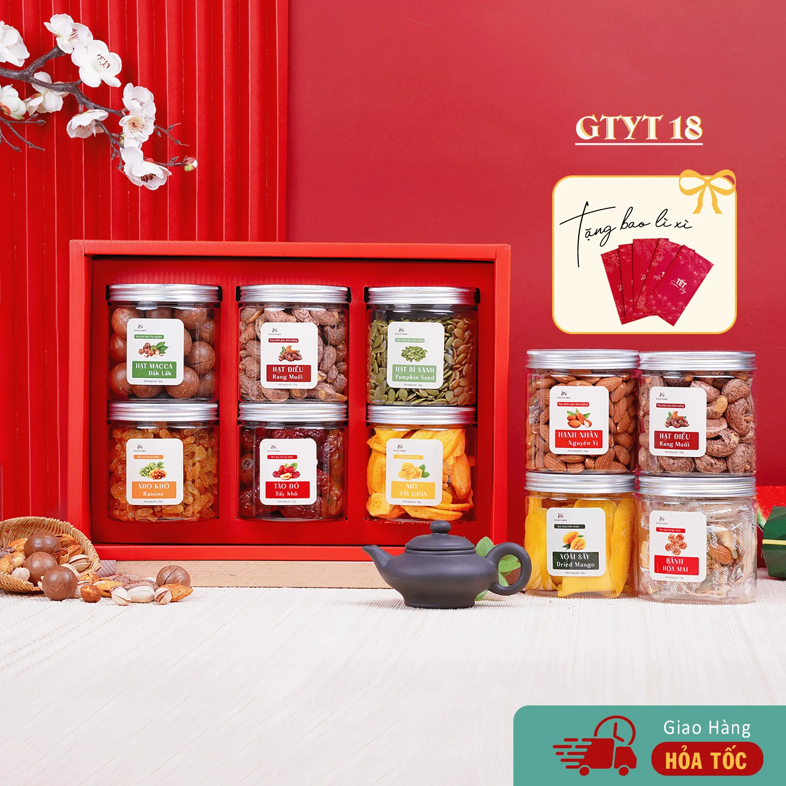 Set Quà Tết Gửi Trọn Yêu Thương DALA DL0069