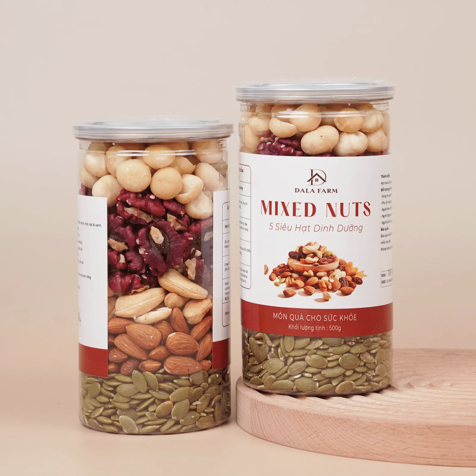 Mix 5 Loại Hạt Dinh Dưỡng DALA DL0011