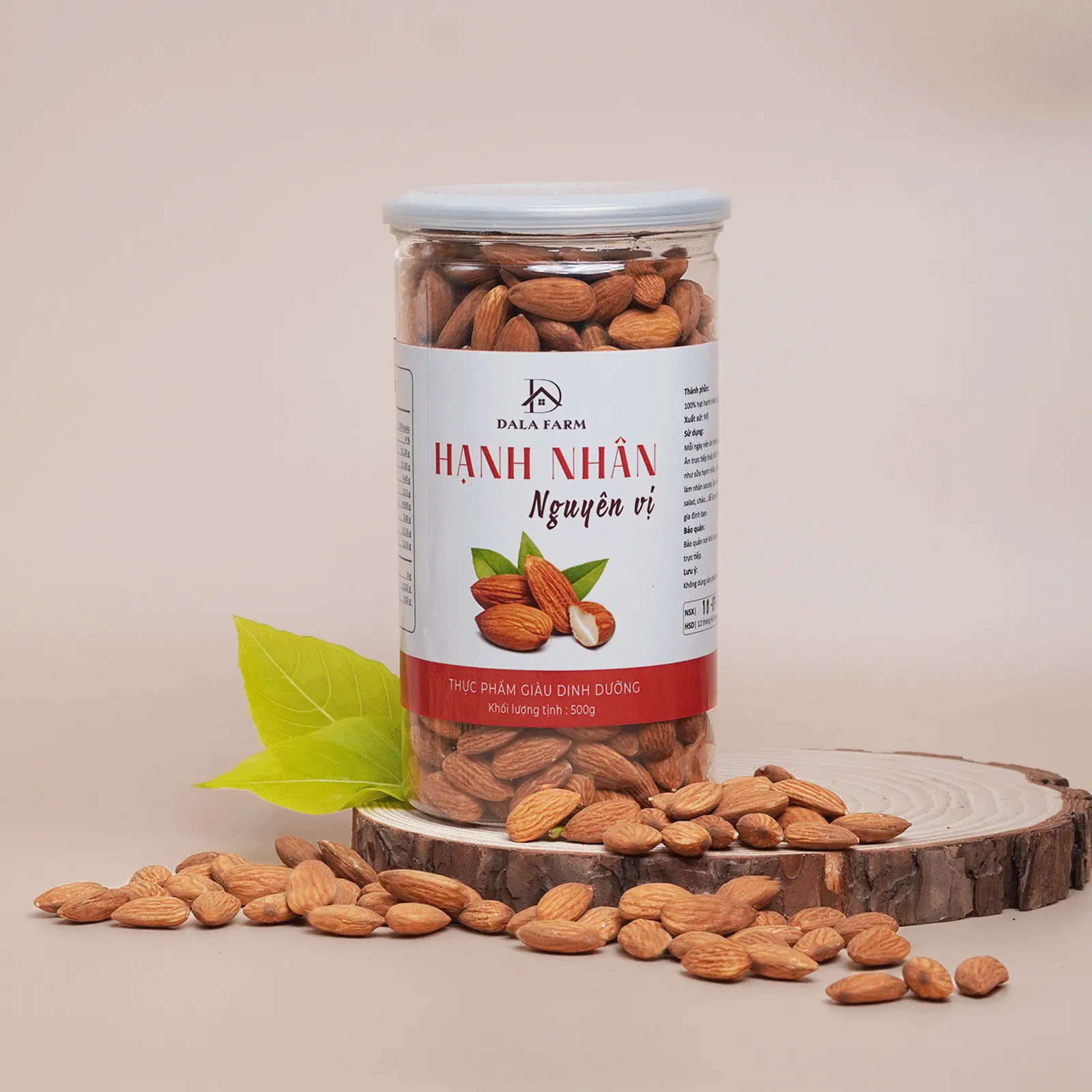 Hạnh Nhân Sấy Nguyên Vị DALA DL0005