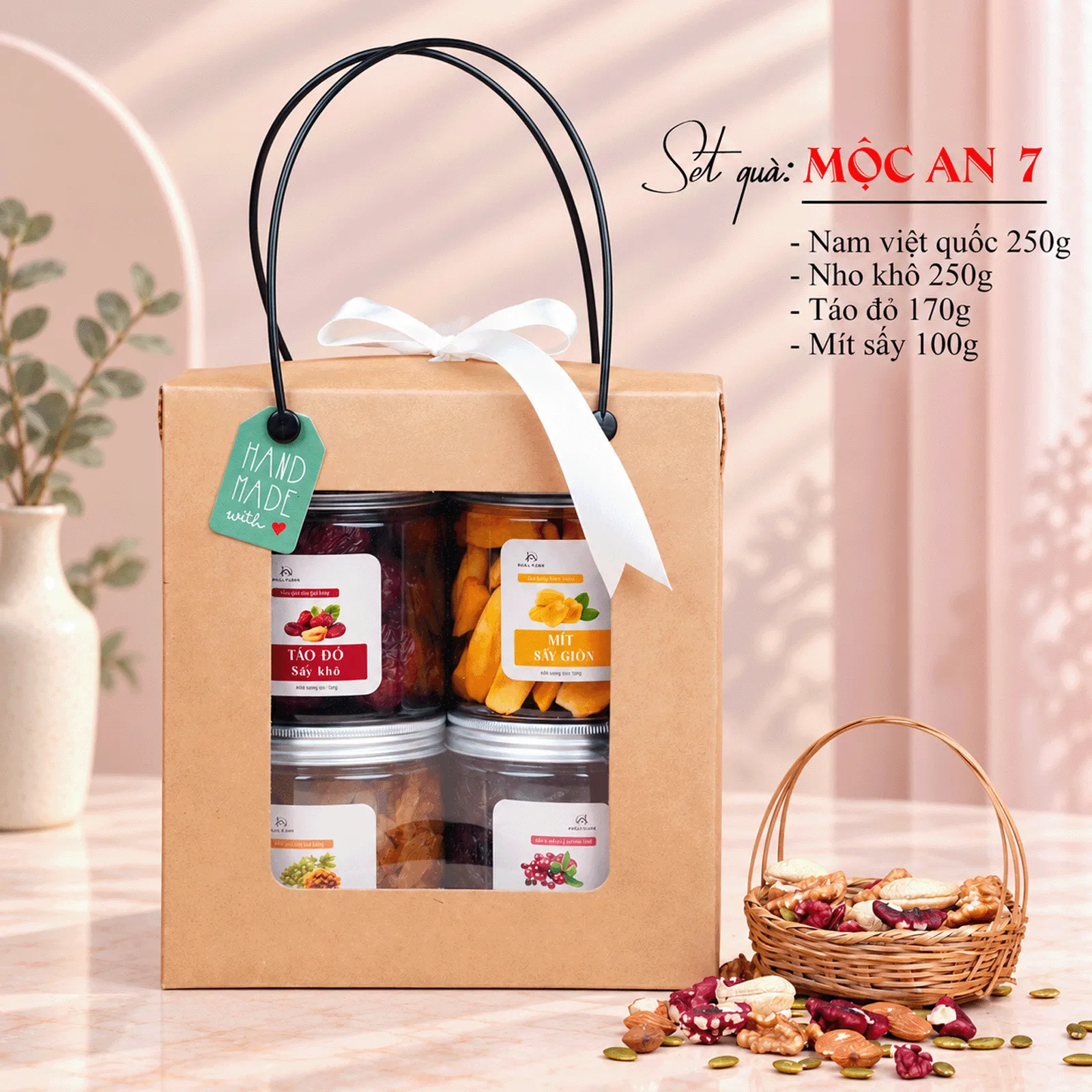 [Quà Tặng 20/10 - Tặng Thiệp] Set Quà Tặng Mộc An DL0062
