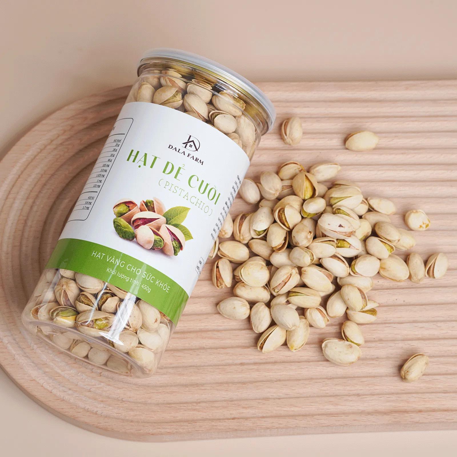 Hạt Dẻ Cười Rang Muối, Không Tẩy Trắng DALA DL0014