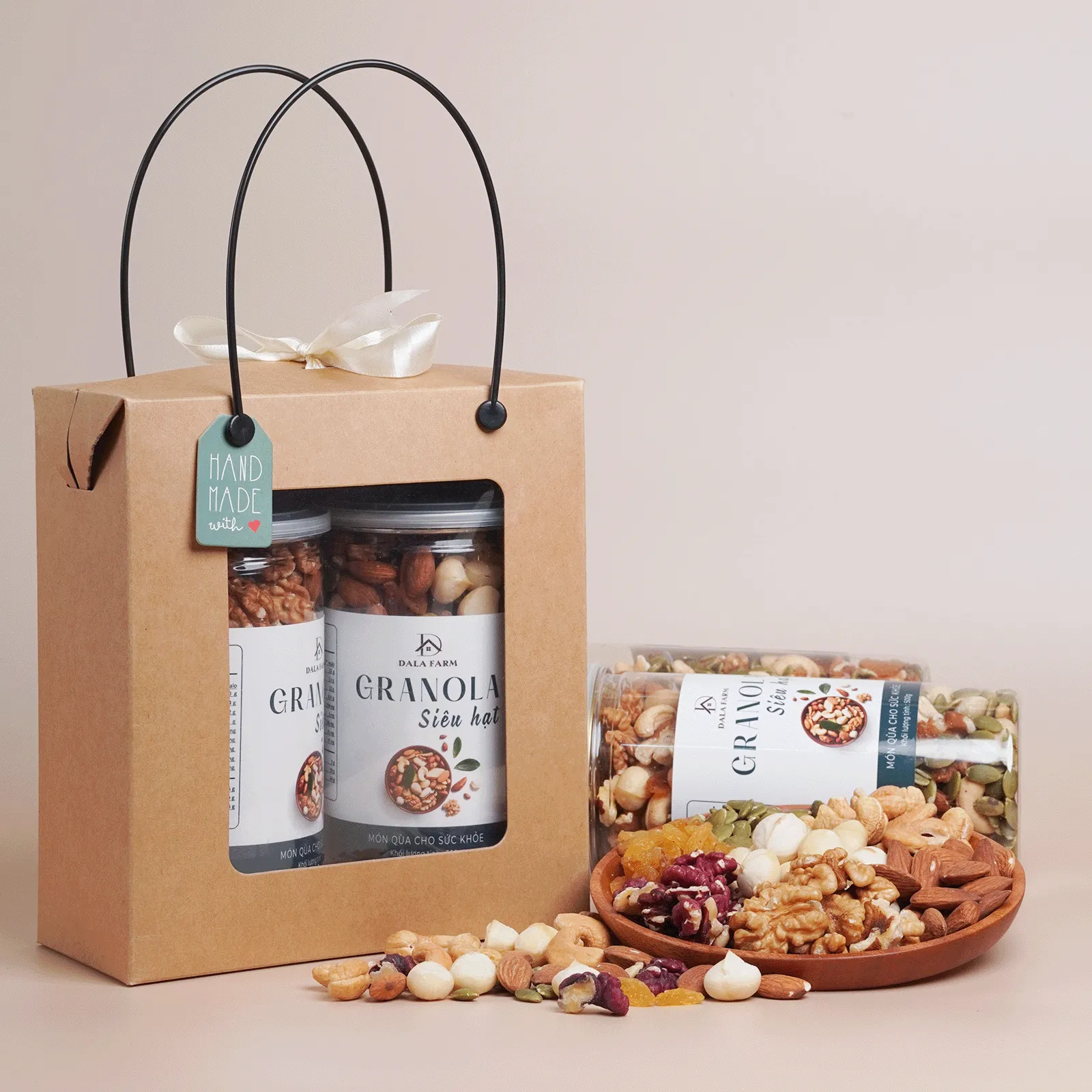 [Không Yến Mạch] Granola Siêu Hạt DALA DL0010