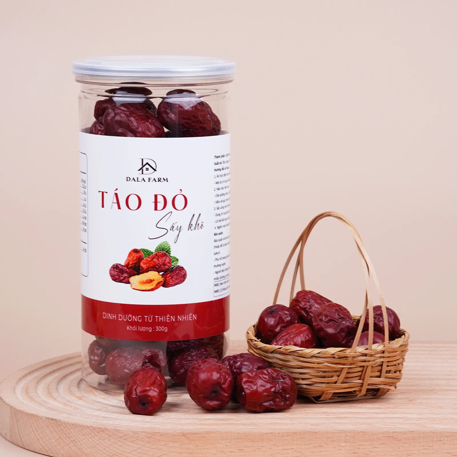 Táo Đỏ Sấy Khô DALA DL0057