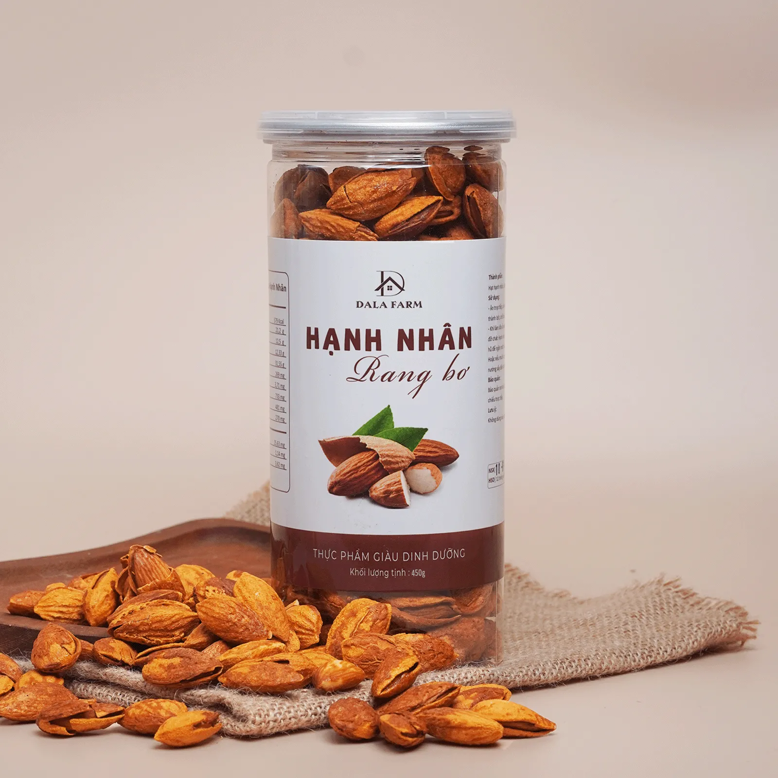 Hạnh Nhân Rang Bơ DALA DL0004