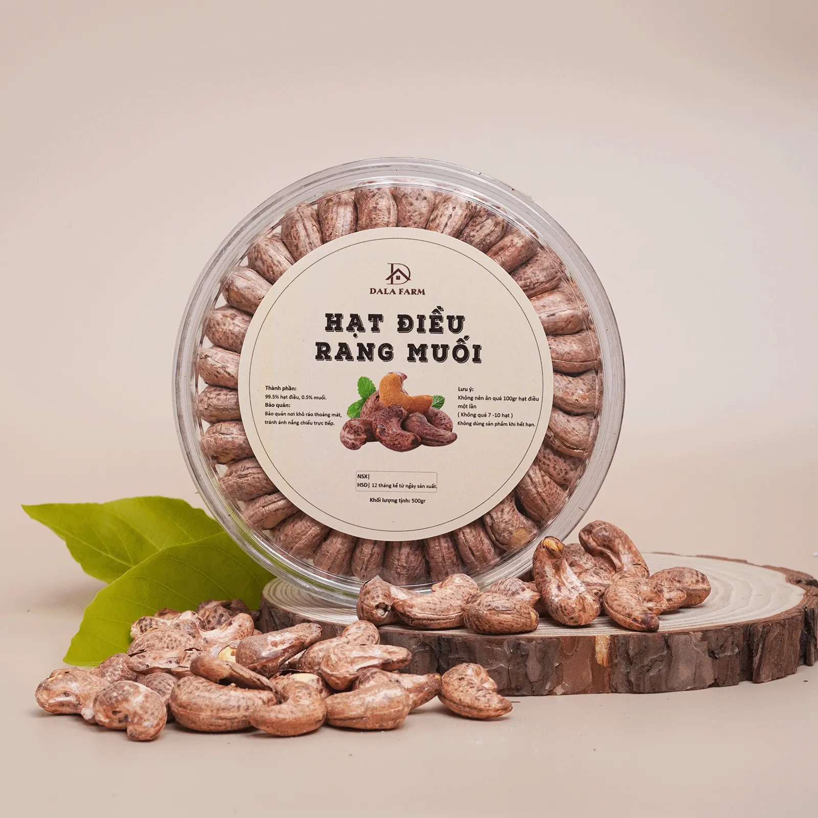 Hạt Điều Rang Muối Xếp Hoa DALA DL0006