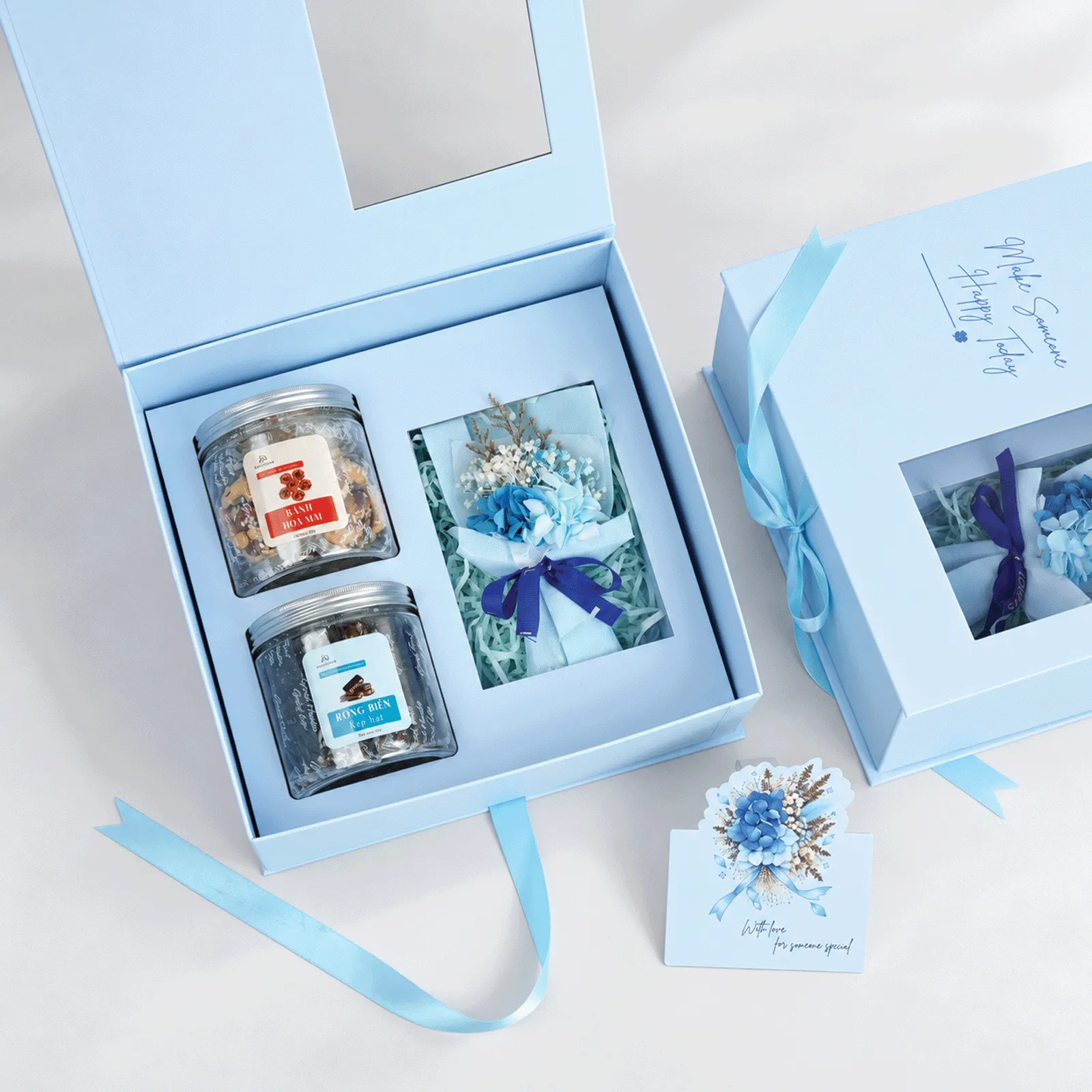 [Quà Tặng 20/10 - Hộp Xanh] Set Quà Tặng Tự Chọn DL0094 - Phù hợp tặng mẹ, cô giáo, sếp, đồng nghiệp, khách hàng, bạn bè