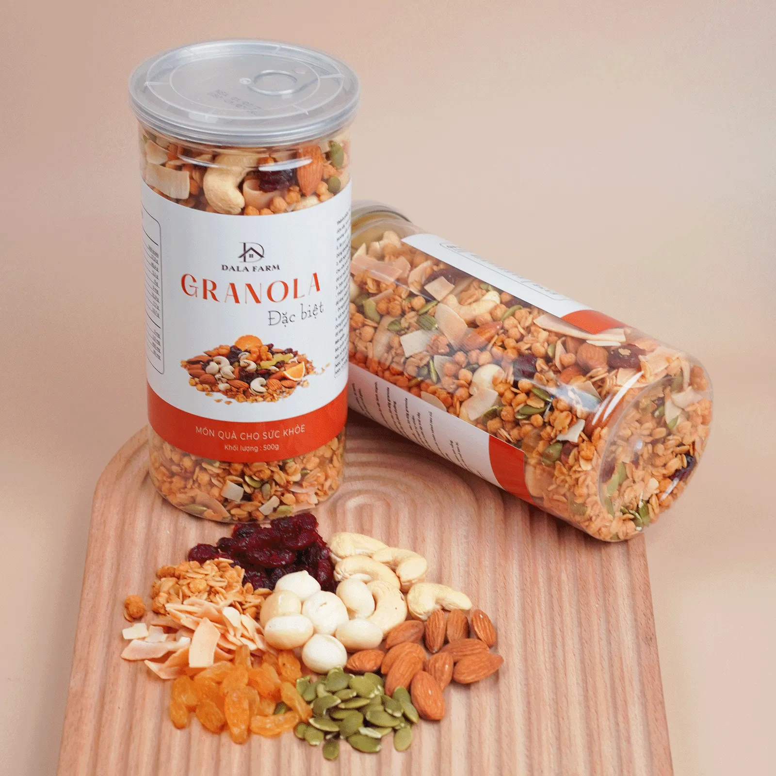 Granola Đặc Biệt DALA, 35% Yến Mạch Nổ Giòn DL0063