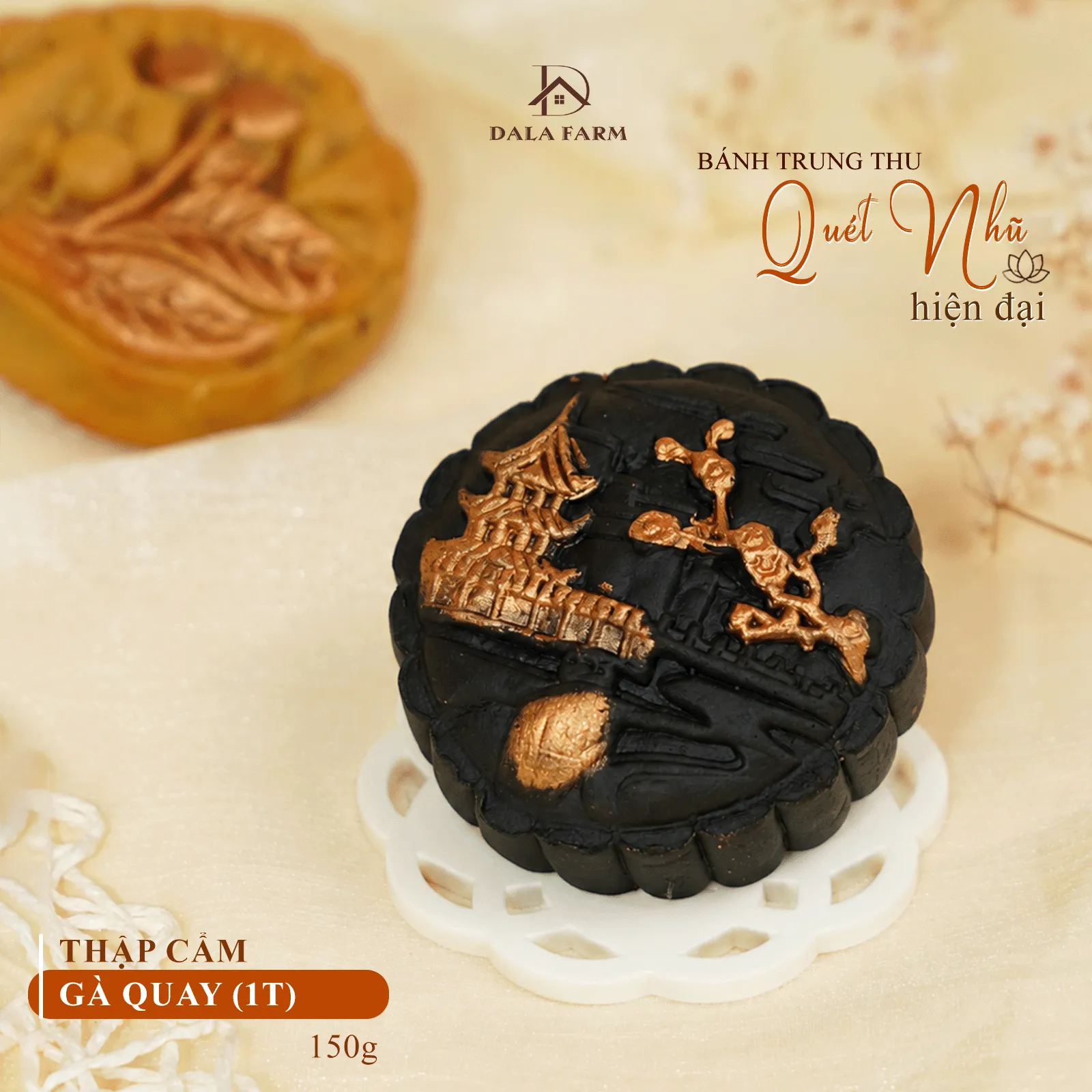 [Bánh Tự Chọn + Hộp Túi Đẹp ] Set Quà Trung Thu 2B Nguyệt Liên, Healthy Giảm Ngọt, Hiện Đại DL0079